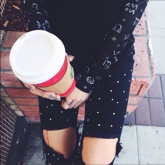 LF Carmar distressed rhinestone boyfriend jeans - Picture 5 of 8